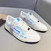 أعلى جودة أحذية غير رسمية فاخرة 2023 Skel Low Top Sneakers Bones Pones Trainers Skull Women Mens عاكس هيكل عظمي حفل زفاف