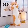 50 cm doux peluches chaton en peluche jeter oreiller poupée jouet Long chat en peluche corps oreiller mignon chat animaux en peluche cadeau pour les enfants