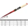 Boat Fishing Rods 1.6m 1.8m 2.1m 2.4m 2.7m lure rod Carbon Fishing Rod Telescopic wooden handle Spinning Fishing Rod Travel Fishing Tackle 230603