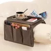 Сумки для хранения Полеженная кушетка, висящая вентилируемое к Caddy Antiplip Table Table Bag Сумка