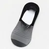 Men's Socks 1 Pair Transparent Skin For Men Seamless Mesh No Show Business Silicone Non-slip Sock Slippers