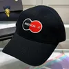 Ball Caps Классическая дизайнерская шляпа B Письмо французская парижская топ роскошная мода New Mens и Womens High Top Emelting Printing