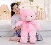 Plush Pillows Cushions 3275CM Luminous Creative Light Up LED Teddy Bear Stuffed Animal Toy Colorful Glowing Christmas Gift for Kid 230603