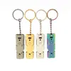 Party Favor Outdoor EDC Survival Whistle High Decibel Double Pipe Whistle Stainless Steel Alloy Sleutelhanger Cheerleading Emergency Multi Tool