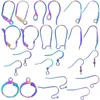 Hoop Earrings Finding Set Tools Earring Hooks Open Jump Ring French Wire Connects For DIY Jewelry Making Accessories