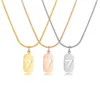Pendentif colliers 2023 mode bijoux en acier inoxydable chanceux numéro 7 Simple chandail chaîne Femme collier adapté aux femmes