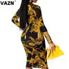 Robe Vazn – Mini robe courte à queue de soirée pour femmes, tenue de soirée élégante, à la mode, Slim, brillante, pour Club d'anniversaire, qualité supérieure, 2021