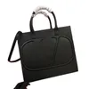 2023 nieuwe mode The Tote Bag Designer tas Totes Praktische Grote Capaciteit Effen crossbody Shopping Handtas Tassen