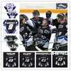 SJ98 Ceocustom Danbury Trashers 2004-05 Jersey Mike Bayrack Brent Gretzky Galante Brad Wingfield Jon Mirasty Scott Stirling Bren Dan McCartin Regan