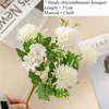 Fleurs décoratives LuanQI 7 têtes soucis chrysanthème artificiel avec marguerite soie faux bouquet pour la maison jardin mariage décoration bureau