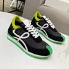 2023 Nouvelles chaussures de sport de designer hauteur intérieure 4 cm couleur patchwork logo de la marque supérieure baskets pour hommes et femmes chaussures en cuir surface respirante chaussures confortables