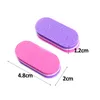 Huile 200 PCS Mini Sponge Nail Files Colorful Nails Block Block Tampon DIY SANDING POLIGING POLICATION MANICURE CARE TOL TOLES