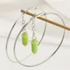 Boucles d'oreilles créoles vente mode multicolore amour pendentif fête créative drôle tête de crayon petit Tai Chi mignon cadeau