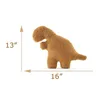 Poupées en peluche Dino Nugget Oreiller Mignon Dinosaure Poupée Bébé Jouets Sensoriels PP Coton Enfants Cadeau D'anniversaire Décor À La Maison pour Chambre Canapé 230603