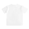 China-Chic Design Sense T-shirt à manches courtes à petits imprimés lâche en coton blanc ins marque tendance