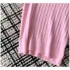 Designers de moda feminina camisetas malhas suéter de manga curta carta Jacquard confortável verão clássicos designer camiseta polo tamanho S-L