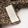 Cachecóis Leopardo Cachecol Para Mulher Dupla Camada Algodão Linho Feel Lady Moda Estampado Lenço na Cabeça Xaile Bufandas 2023 S