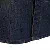 Camicie casual da uomo Camicia di jeans a maniche lunghe senza stiratura di lusso da uomo Autunno Inverno Elegante sociale per uomo Camicette Abbigliamento di alta qualità