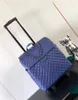 Valigia di design da imbarco 10A Borsa da viaggio in nylon impermeabile di fascia alta con tirante Borsa da viaggio di grande capacità per il tempo libero Trolley con rotelle 45 cm 19