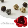 Embalagens de flores decorativas Doce Chocolate Embrulho de flor de pétala Papel de embrulho Porta-rosas de casamento Decoração de favor Trufa de férias Faça você mesmo