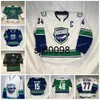 SJ98 Utica Comets Hockey Jersey Ahl Custom Custom Youth Ryan Schmelzer Aarne Talvitie Nolan Foote Alexander Holtz A.J.グリア