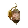Стеновая лампа Богемный железо резные красочные фонаря Тайская учебная спальня крыльцо и творческие специальные светильники