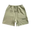 estilista de moda masculina esse shorts de vestuário curtos unissex de algodão moda esportiva shorts estilo de rua maré na altura do joelho shorts ess