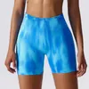 Damen Leggings MODITIN Nahtlose enge Shorts für Frauen 2023 Cool Tie-Dye High Wasit Push Up Hosen Fitnessstudio Kleidung Laufen Woukout