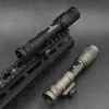 Тактическая Airsoft SF M600V M600V IR светодиодная светодиодная светодиодная инфракрасная инфракрасная выходы охотничьих разведчика для 20 мм Picatinny Rail-Bk