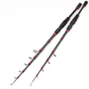 Canne da pesca per barche Promozione 1.6m-2.7m Canna da pesca telescopica Canna da spinning portatile in carbonio Richiamo Richiamo di pesca Peso 7-28g M Power Fast Rod 230603