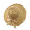 Cappelli a tesa larga Cappello Donna Spiaggia DonnaVersione estiva Parasole versatile Grande navigazione lungo l'erba marina per le donne