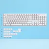 Accessoires KBDFANS Kersenprofiel PBT Gray Blue en Orange Blank KeyCaps 128 toetsen 61/63/67/68/87/104/108/KBD67 Layouts