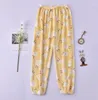 Vêtements de nuit pour femmes Hiver Pyjama Pantalon Femmes Chaud Flanelle Animal Impression Pijamas Bas Femme Mignon Dessin Animé Maison Vêtements Sommeil Bas