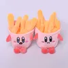 Плюшевые брелки для брелок Kirby Keychain Kawaii 12 см мультфильм розовая звезда Keyring мягкие фаршированные игрушки милые подарки плюши для подруги для девочек дети 230603