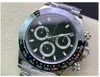 Automatisch horloge Clean Factory Designer Horloges Timing Polsbeweging 122 mm 904l Saffierglas Lichtgevende waterdichte roestvrijstalen tape Rubberen riem 11650 Yv12d
