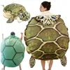 Pluche Kussens Kussens Grappige Zeeschildpad Shell Speelgoed Kids Trick Slaapzak Gevulde Zachte Schildpad Kussen Kussen Creatieve Vloermat Sofa Gift 230603