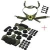 Cykelhjälmar Taktisk Airsoft Paintball Hjälm Suspension System Protective Pads Gen4 Memory Foam Pad For Wendy Fast Mich Ach Helmet 230603