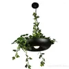 Pendant Lamps Plant Flower Lights Potted Flowers Pot Hanglamp For Living Room Kitchen Indoor Hanging Lamp Lustre Led Modern Fixtures