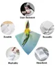 Servet 4 stks Lente Bloem Hummingbird Vierkant 50 cm Party Bruiloft Decoratie Doek Keuken Diner Serving Servetten