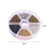 Beads 2mm 6 Grid Glass Multi Color For Jewelry Making Diy Beaded Material Accessories Wholesale (3900pcs/set)