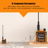 Talkie Walkie Talkie UV17 GPS 108130MHz Air Band VHF UHF 200260MHz 350355MHz FM Radio Six Bands Freq Copy Waterproof