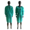 Non-woven Protective Clothing Disposable Isolation Gowns Clothing Suits Anti Dust Outdoor Protective Clothing Disposable Raincoats H23