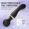 Seksspeeltje Stimulator Krachtige Grote Wand Vibrator Dubbele Hoofd Vibrerende Anale Dildo voor Vrouwen 18 Speelgoed G-spot Clitoris stimulator Volwassenen Benodigdheden