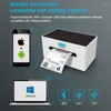 ZJ-9220 110 мм метки принтера термическая USB и Bluetooth Printing Автоматическая бумажная всасывающая фабрика Продажи