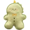 Plush Dolls 45cm Cute Gingerbread Man Toy Stuffed Soft Pillows Cushion Kawaii Bear Rabbit Dinosaur Cat Home Decor Xmas Birthday Gift 230603