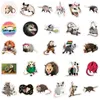 50Pcs cartoon Didelphidae sticker cute mouse Graffiti Kids Toy Skateboard car Motorcycle Bicycle Sticker Decals Wholesale