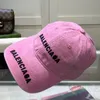 Ball Caps Классическая дизайнерская шляпа B Письмо французская парижская топ роскошная мода New Mens и Womens High Top Emelting Printing