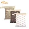 Seaux à couches recharges Rainbo Iris June Style sac à couches en tissu séparation sèche/humide sac de rangement de voyage 30*40cm 230603