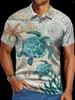 Men's T Shirts Summer Fashion Lapel T-Shirt Men's Breathable Beach Clothing Casual Short-Sleeved Polo Shirt