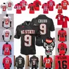 Wsk NC State North Carolina Wolfpack NCAA College Football Jersey Philip Rivers RUSSEL WILSON Devin Leary Pitts Jr. Demie Sumo-Karngbaye Thomas Chubb Carter Jones